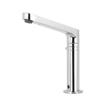 Смеситель для раковины Fima Carlo Frattini Collettivit F4921CR электронный, 12 алкалиновых батареек АА+, хром