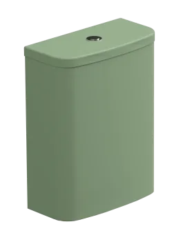 бачок для напольного унитаза с механизмом смыва GSG Ceramic Design Like LKCIMBL031 + ACS82 Salvia Matt