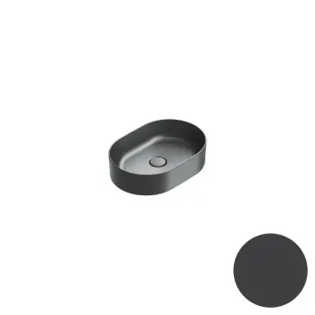 Раковина 50×35 h12 Catalano Zero накладная Nero satinato 0122500022