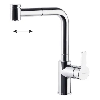 Смеситель для кухни Ramonsoler RS-Q с выдвижной лейкой 931902H2