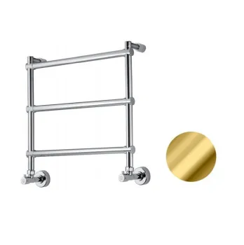 Полотенцесушитель водяной Margaroli Sole 4424703GON 54x54 золото