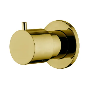 Переключатель Fima Carlo Frattini Flo на 2 выхода, золото F3233N2OR