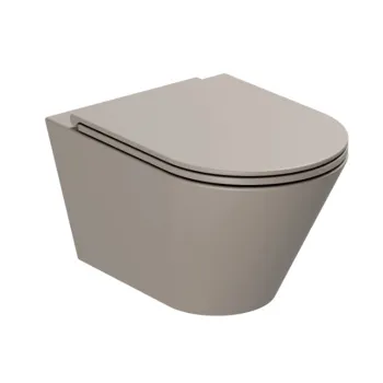 Унитаз подвесной Azzurra Forma FMVKSPE00000TO в комплекте с креплением, tortora