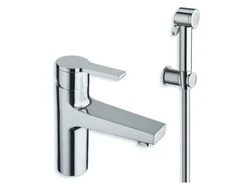 Смеситель для раковины с гигиеническим душем Cristina Diario DI20051 хром