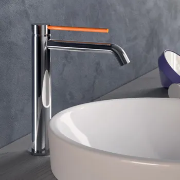 Ручка смесителя для раковины и биде Gattoni Circle Two, arancio 9198/91AR