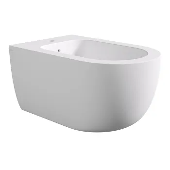 Биде подвесное Alice Unica 55х35, без комплекта крепежа FIX10, белый матовый, 32250109