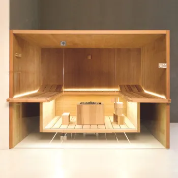 Био-Сауна Effegibi Air 105 Corner 247x182xh213, DX, отделка осина натуральная, BI 91 10 0001