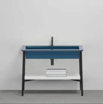 Раковина встраиваемая Cielo I Catini Catino CALAR OL 110 см синий