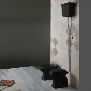 Бачок для унитаза Simas Arcade AR802 nero подвесной черный