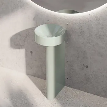 Раковина напольная Bette BetteSuno Pedestal A250-307 VK1 34 cм зеленый