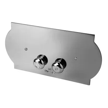 3SC Super Plaque Клавиша двойного смыва 33хh17х2,5 см для бачков Geberit, цвет хром