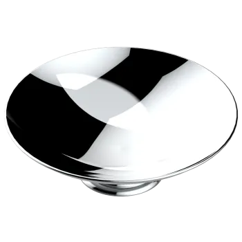 Мыльница металлическая THG Marquise Blanc Decor Platine A7G-A02-544GM хром