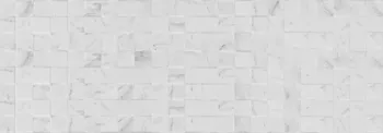 Керамическая плитка Porcelanosa Marmol Carrara Mosaico Carrara Blanco Brillo 33.3x100 см 100292087