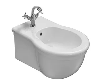 Биде подвесное Globo Paestum размер 57 см крепление в комплекте цвет bi (Bianco) PAS10BI