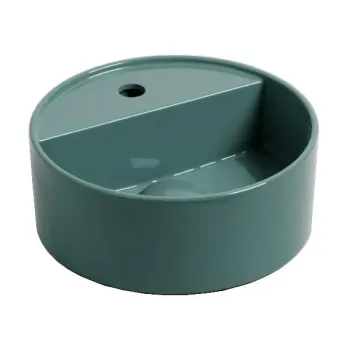 Раковина накладная Cielo Les Petites LPLATSF SM 28 см зеленый