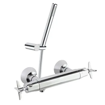 Смеситель термостатический Ramonsoler Adagio для душа с душевым комплектом 913401MO