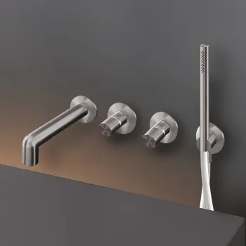 Смеситель для ванны CЕА Design Cartesio CAR 55 W L сталь