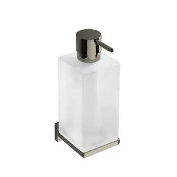 Дозатор подвесной Colombo Look PVD нержавеющая сталь/матовое стекло B9316.HPS1-VAN