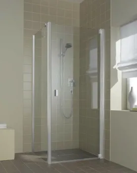 Боковая стенка Kermi RAYA RA TWD 900x2000, глянц. серебро,стекло прозрачное, RA TWD 09020VAK