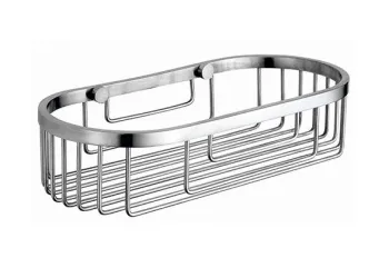Мыльница в сеточку овальная Nofer Niza 09064.B