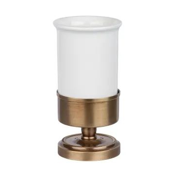 Настольный cтакан Tw Bristol 190 керамический, бронза TWBR190br