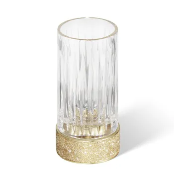 Стакан настольный Decor Walther Rocks SMG граненое стекло, с кристаллами Swarovski®, золото матовое 934282