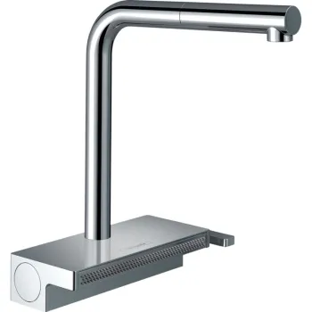 Смеситель для кухни Hansgrohe Aquno Select M81 73830000, хром