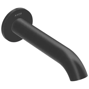 Axor Uno Излив на ванну 17.8см., настенный, цвет: черный матовый 38411670