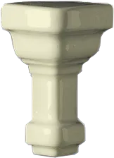 Вставка Ceramiche Grazia Essenze Angolo Esterno Parete Felce Craquele 3x7.5