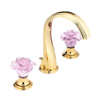 Смеситель для раковины THG Rose U5J-F01-151 полированное золото