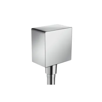Шланговое подсоединение Hansgrohe Fixfit Square 26455000, хром