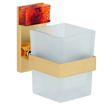 Стакан THG Ginkgo U5E-F01-536 полированное золото