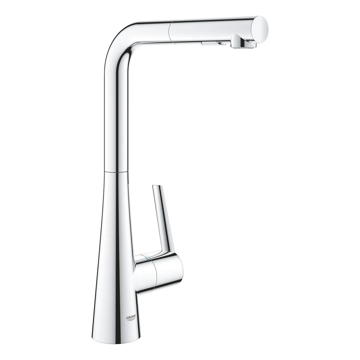Смеситель однорычажный для мойки, GROHE Zedra, хром, 32553002