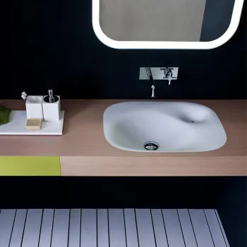 Раковина Agape Nivis 56.6x40.3x16, без отв., белый ACER0763I0Z *0