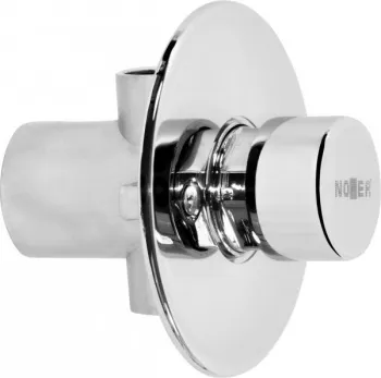 Кран Nofer-кнопка для душа Essentialtemp настенный 07670.N
