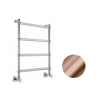 Полотенцесушитель водяной Margaroli Sole 4442TS4604OCB 72x52.5 медь