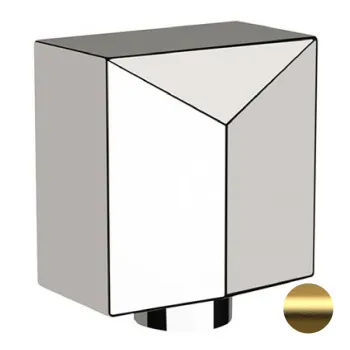 Шланговое подключение Remer для душа 1/2" гш золото браш. 309SBG