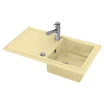 Duravit Cassia Кухонная мойка Cassia 50 860x510, бежевая