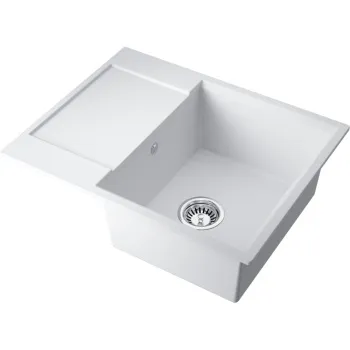 Мойка кухонная Omoikiri Daisen 65T-WH белая 4993514