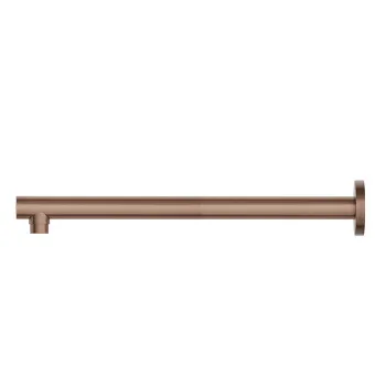Кронштейн для верхнего душа Newform X-steel 316 настенный., L=350, G1/2, PVD Brushed copper bronze 29390X.59.067