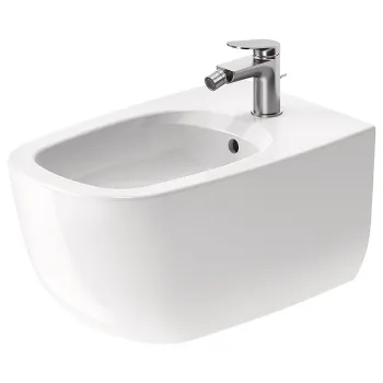 Duravit Aurena Биде подвесное 365 x 570 мм, с креплением Цвет: Белый глянец