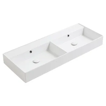 Раковина подвесная/накладная Simas Agile AG121D bi*0 121 см белый