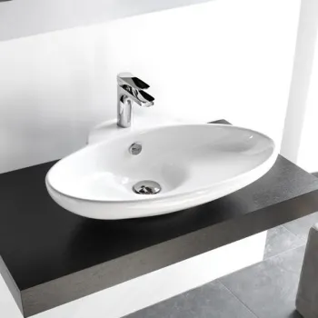 Раковина накладная Artceram WASHBASINS FUORI 3 63х47, 1 отв., белый TFL004 01 00 bi*1