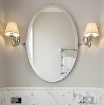 Зеркало поворотное Devon&Devon Beauty монтаж вертикально 70хh90 или горизонтально 100хh60 держателей, хром DEBEAUTYCR