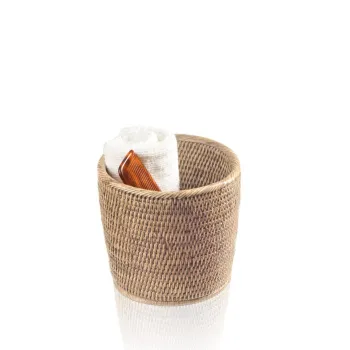 Корзина Decor Walther Basket ZK 19x18 ротанг светлый 927491