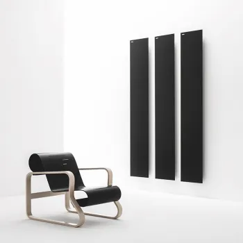 Полотенцесушитель электрический Antrax TAVOLA Liscia 35x171H, черный матовый ECTVLV171035T/NEOP