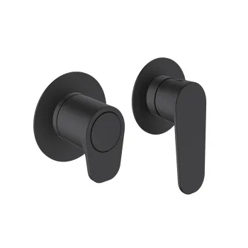 Смеситель для душа Ramonsoler Alexia встраиваемый на 3 выхода черный 361513HSNM