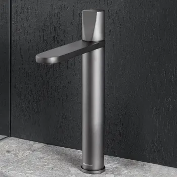 Смеситель для раковины Antonio Lupi Indigo ND303GR Grafite черный