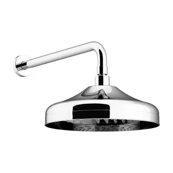 Верхний душ круглый Gattoni Pd 300mm с настенным держателем 349mm, хром SFPCL30C0