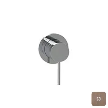 Смеситель настенный встраиваемый Almar однорычажный, copper brushed pvd E180140.CO